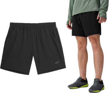 Spodenki męskie 4F sportowe M146 na trening czarne
