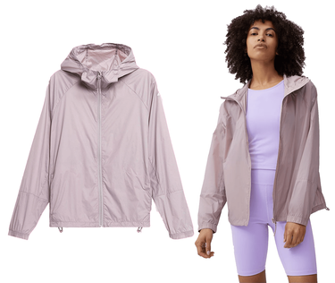 Kurtka sportowa 4F F015 do biegania ultralekka z kapturem