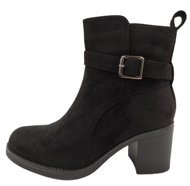 Buty damskie botki na obcasie 8452 czarne