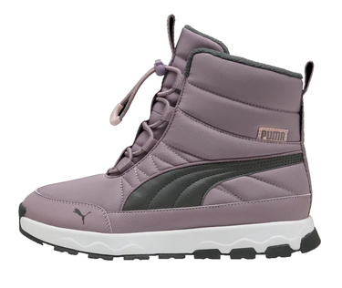 Śniegowce dziecięce PUMA buty zimowe trapery 392644 09 fiolet