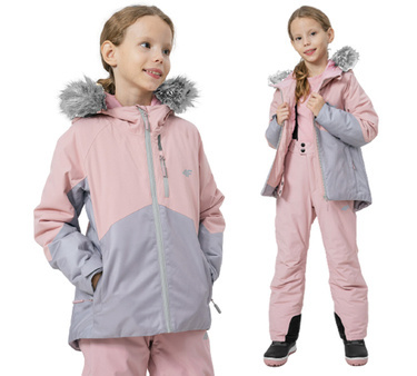 Kurtka narciarska 4F JKUDN003 membrana 10 000 z kapturem