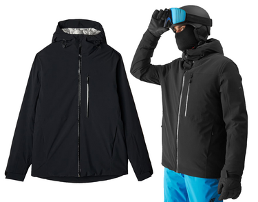 Kurtka męska narciarska 4F sportowa M574 membrana 15000 czarna