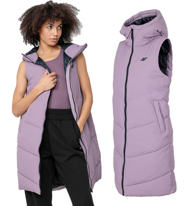 Kurtka damska 4F KUDP002 bezrękawnik puchowy