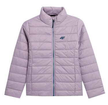 Kurtka dziewczęca puchowa 4F F073 pikowana