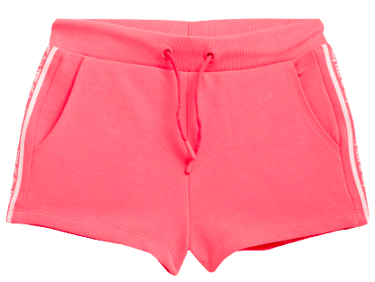 Spodenki dziewczęce 4F JSKDD002B róż bawełna