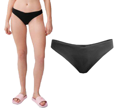 Dół bikini 4F F024 majtki kąpielowe damskie czarny XXL