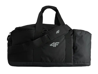 Torba sportowa 4F U048 treningowa, na podróż czarna