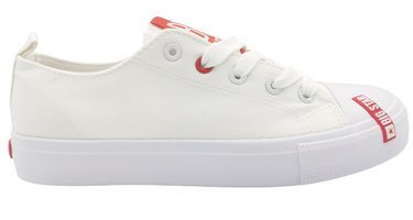 Trampki damskie BIG STAR sznurowane HH274675 ecru