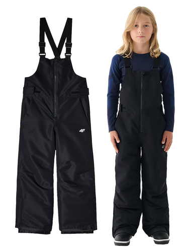 Spodnie snowboardowe narciarskie 4F M657 membrana 10000 czarne