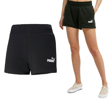 Spodenki damskie PUMA 586824 01 szorty dresowe czarne