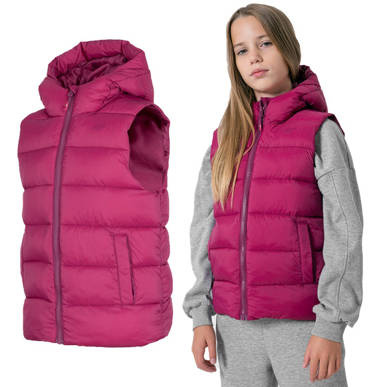 Kamizelka puchowa 4F JKUDP002 bezrękawnik