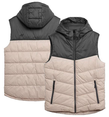 Kamizelka męska puchowa 4F M083 bezrękawnik