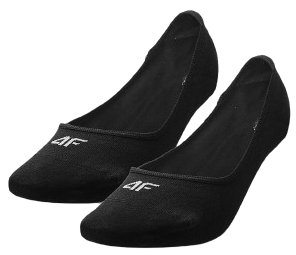 Skarpety damskie stopki 4F F273 czarne 2 pary
