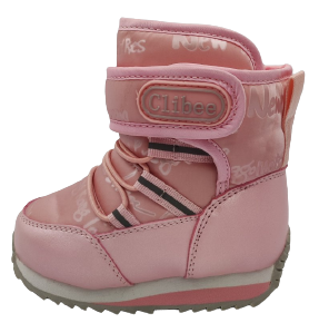 Śniegowce dziewczęce ocieplane A311 różowe