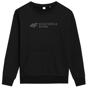 Dresowa bluza chłopięca 4F M222 sportowa czarna