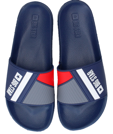 Klapki damskie BIG STAR HH274A019 granat