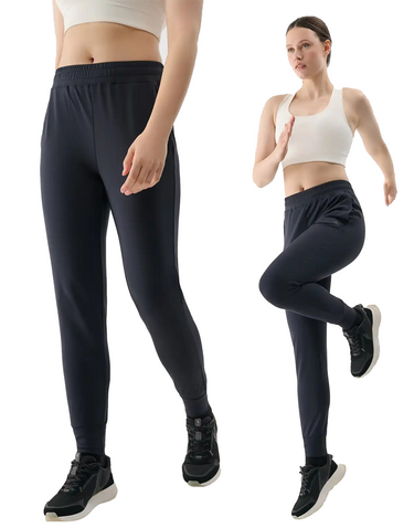 Spodnie sportowe 4F F0789 treningowe szybkoschnące czarne