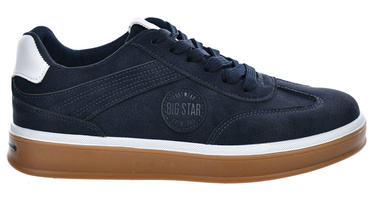 Buty sportowe BIG STAR SS174021 z eko skóry granat