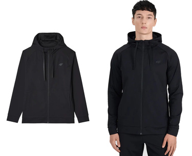 Bluza sportowa męska 4F M654 na zamek z kapturem
