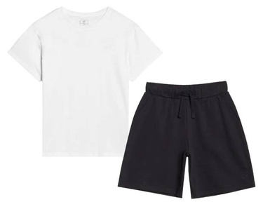 Zestaw sportowy 4F strój na WF luźny krój t-shirt spodenki