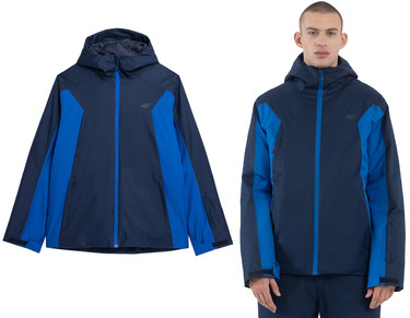 Kurtka narciarska 4F M306 zimowa z kapturem z membraną