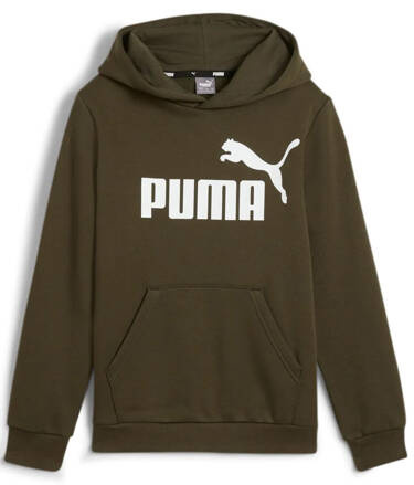 Bluza dresowa chłopięca PUMA 586965 08 ocieplana khaki