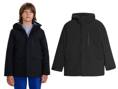 Kurtka dziecięca 4F parka przejściowa M221 z ciepłą membraną