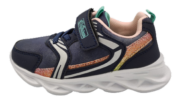 Buty sportowe sneakers 3XC-8247 granatowe