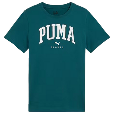 T-shirt chłopięcy PUMA bawełna 682772 22 zielona