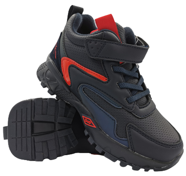 Chłopięce buty sportowe 6215-3 czarne sneakersy