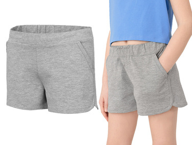 Spodenki dziewczęce 4F dresowe JSKDD002 szare