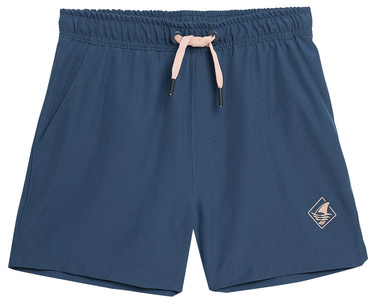 Spodenki kąpielowe chłopięce 4F M018 Szorty plażowe niebieskie