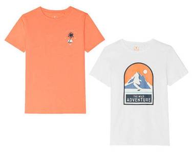 Zestaw koszulek chłopięcych bawełnianych 4F na lato