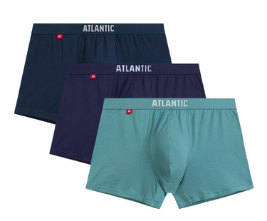 Bokserki męskie z bawełny ATLANTIC 3MH-011 3 PACK