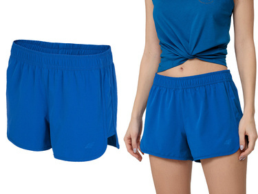 Spodenki damskie 4F SKDT012 szorty sportowe kąpielowe niebieskie