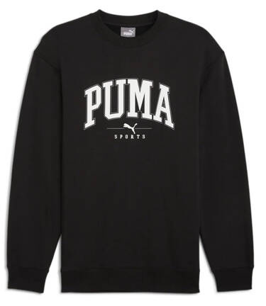 Męska bluza dresowa PUMA 681794 01 bez kaptura czarna