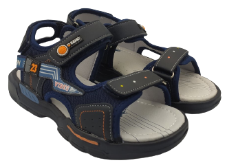 Sandały chłopięce, na topie, wygodne D-930