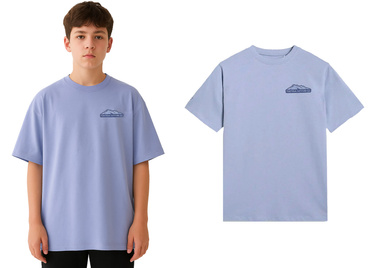 Koszulka chłopięca 4F M2407 oversize luźna z bawełny