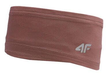 Opaska na głowę 4F sportowa do biegania U049 54S brudny róż