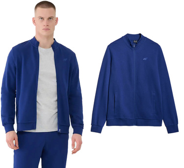 Bluza na zamek 4F M1463 031S ocieplana bomberka