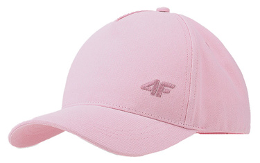 Czapka z daszkiem 4F U387 bejsbolówka na lato różowa