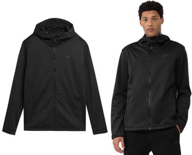 Softshell męski 4F M156 sportowy z kapturem