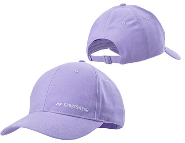 Czapka z daszkiem na lato 4F F279 Bejsbolówka