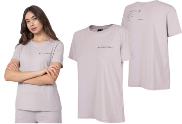 T-shirt damski bawełniany 4F TSD025 luźny