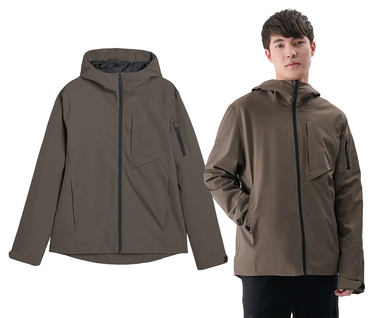 Kurtka męska 4F sportowa M705 81S membrana 8000 brąz