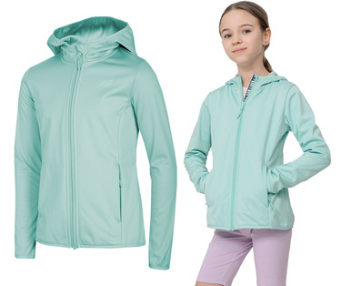 Softshell dziewczęcy 4F JSFD001 przejściówka