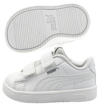 Buty sportowe dziecięce PUMA 394254 08 na rzepy białe