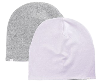 Czapka dwustronna 4F U397 beanie fioletowo-szara