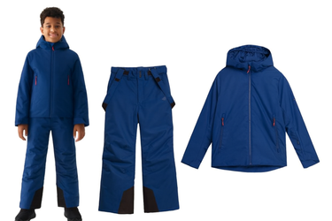 Kombinezon zimowy 4F narciarski 2-częściowy niebieski