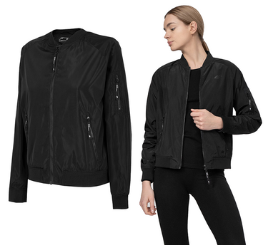 Kurtka damska 4F wiatrówka KUDC004 bomberka bejsbolówka